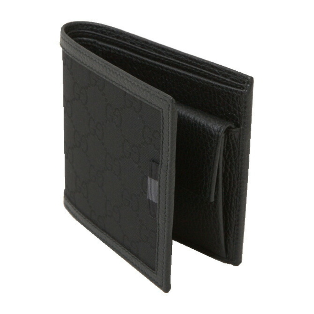 Gucci GG ssima Nylon Bifold Wallet